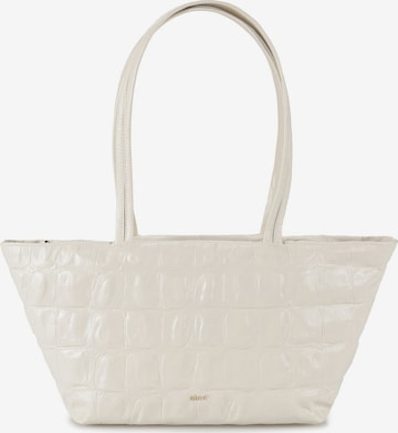 ABRO Shoulder Bag 'Alba' in White: front