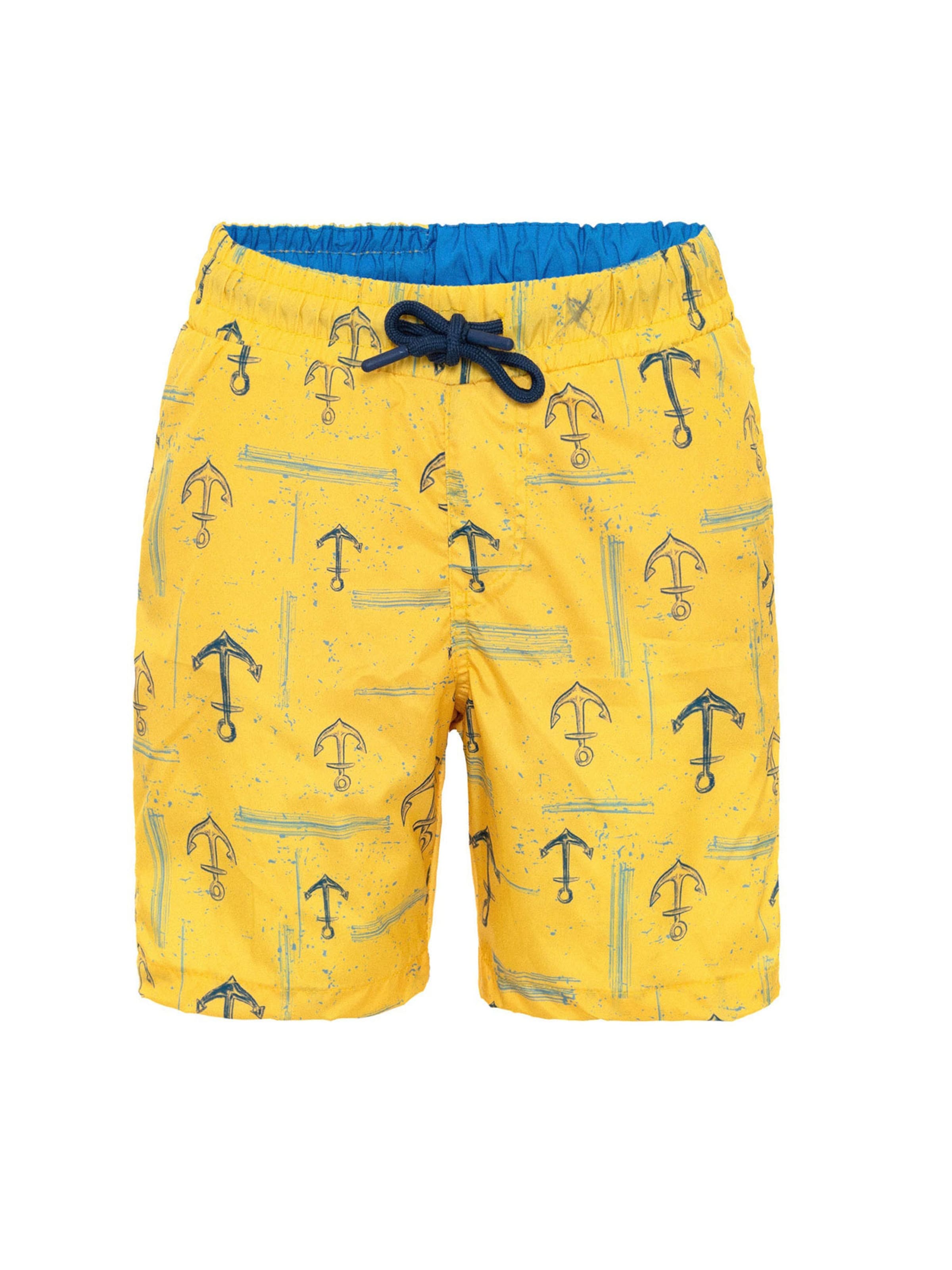 regular Pantaloncini da bagno di Daniel Hills in giallo: frontale