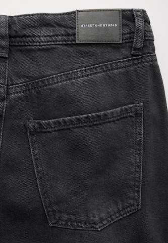 Street One Studio Loosefit Jeans in Schwarz