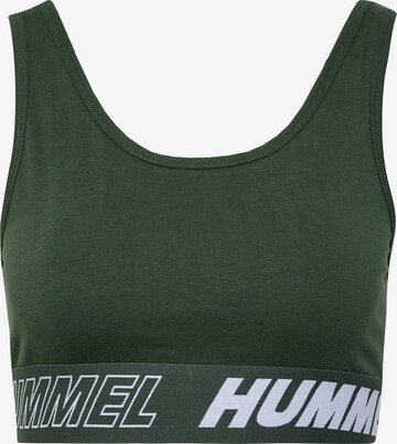 Hummel - Bustier Top deportivo 'TE MAJA' en verde