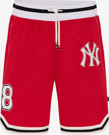 Redbridge Workout Pants in Red: front