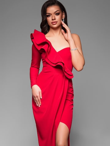 Ombre Abendkleid‌‌‌‌ in Rot