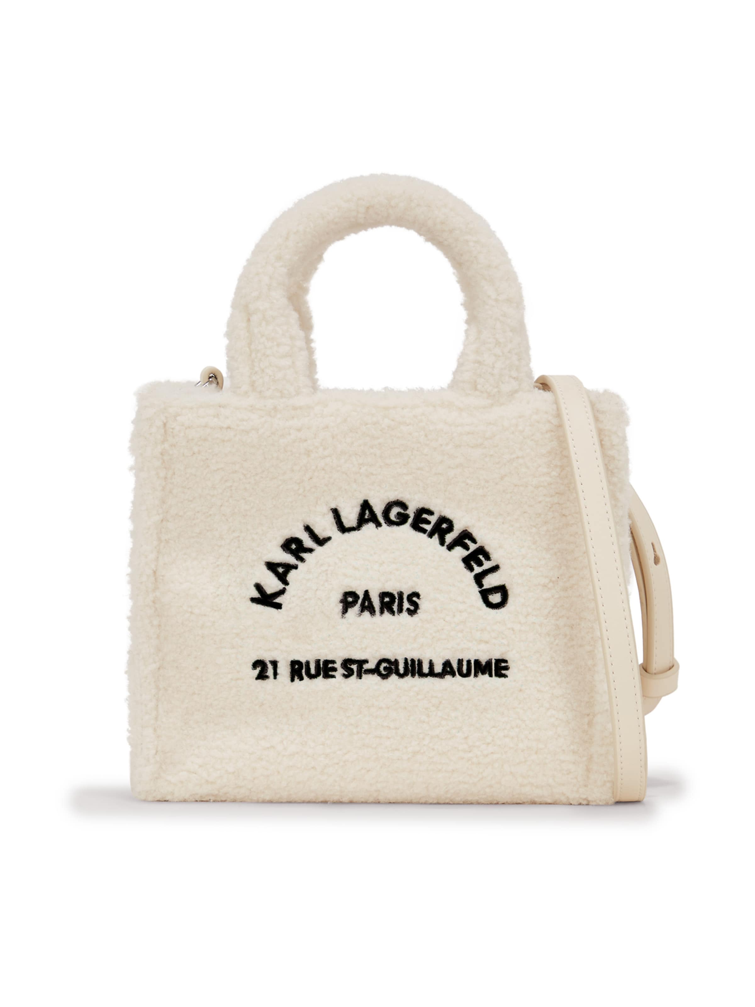 Karl Lagerfeld Сумки 'Rue St-Guillaume' в Белый: спереди