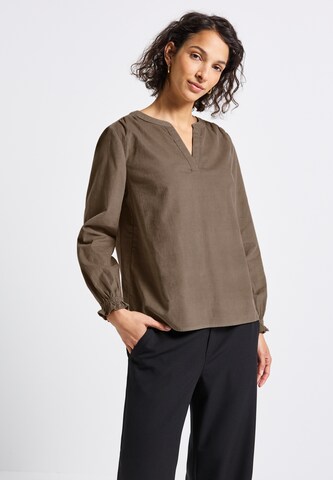 STREET ONE Bluse in Braun: Vorderseite