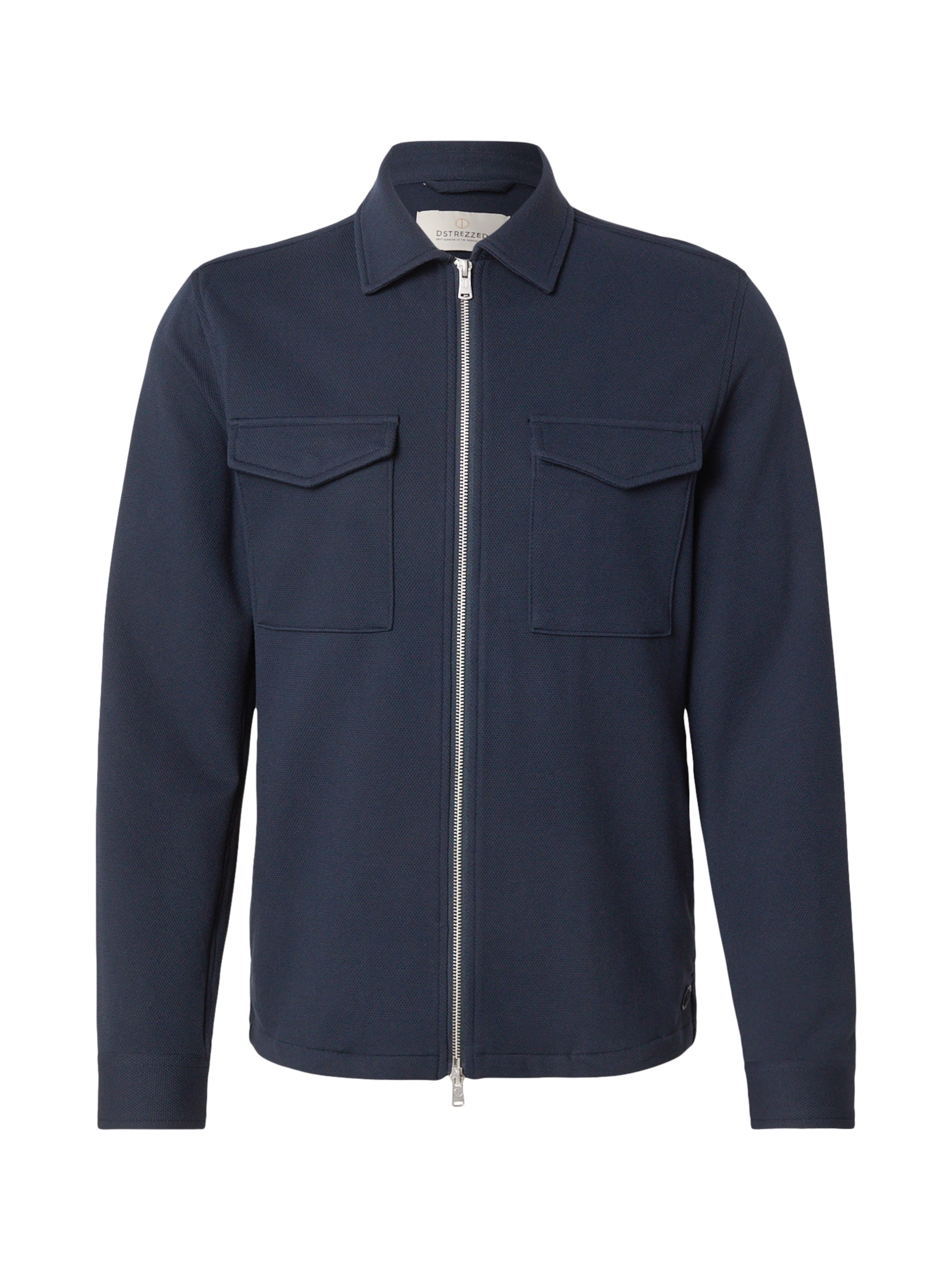 Veste mi-saison 'Pike' Dstrezzed en bleu : devant