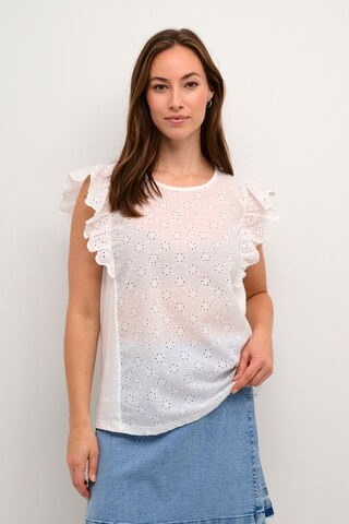 CULTURE Blouse 'Alice' in White: front