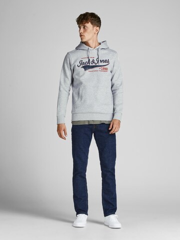 JACK & JONES - Sweatshirt em cinzento