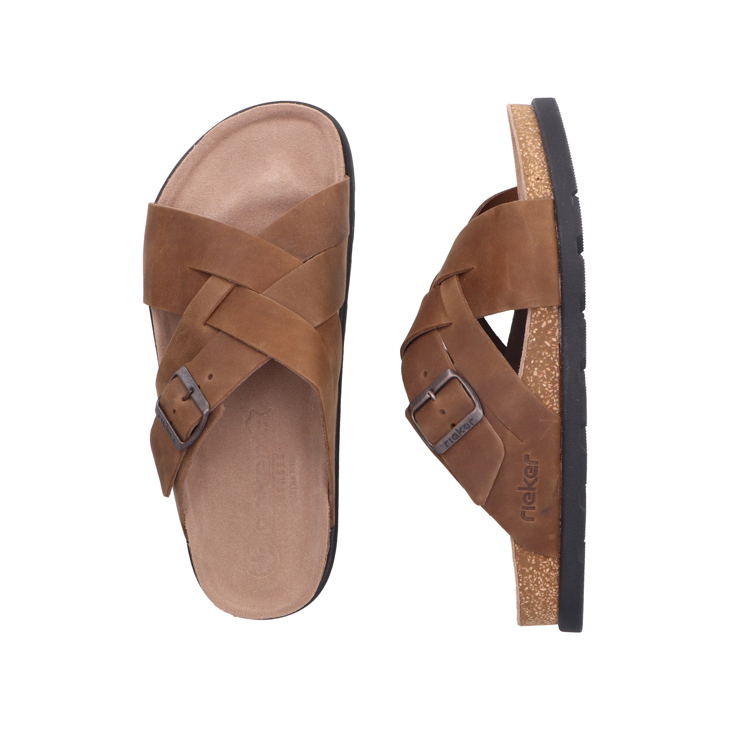 Rieker Mules in Brown