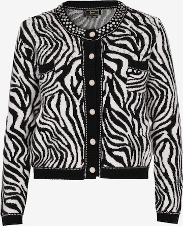 juoda faina Kardiganas: priekis