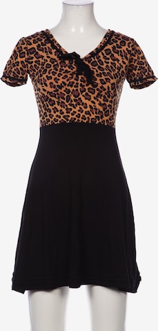 PUSSY DELUXE Dress in XS in Brown: front