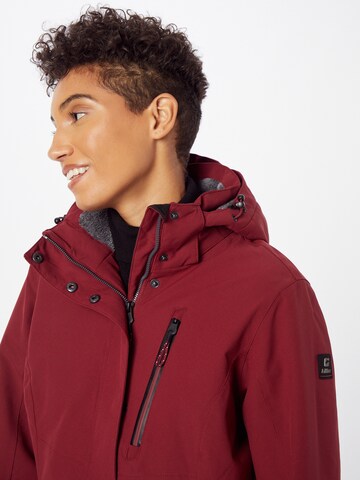 KILLTEC Outdoor Jacket in Red