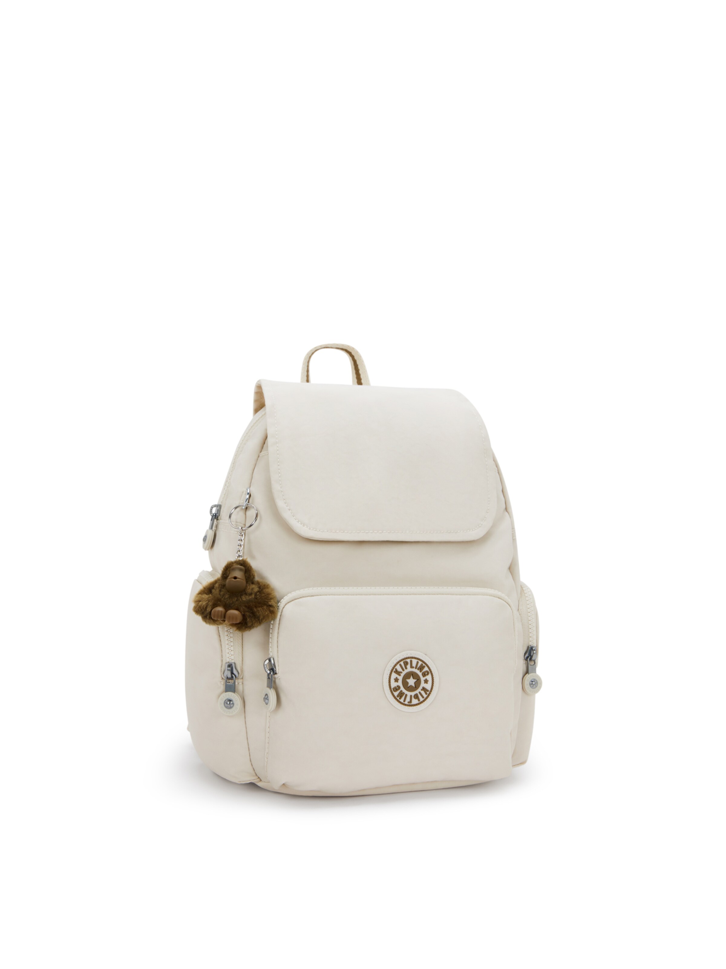 KIPLING - Mochila 'City' em bege