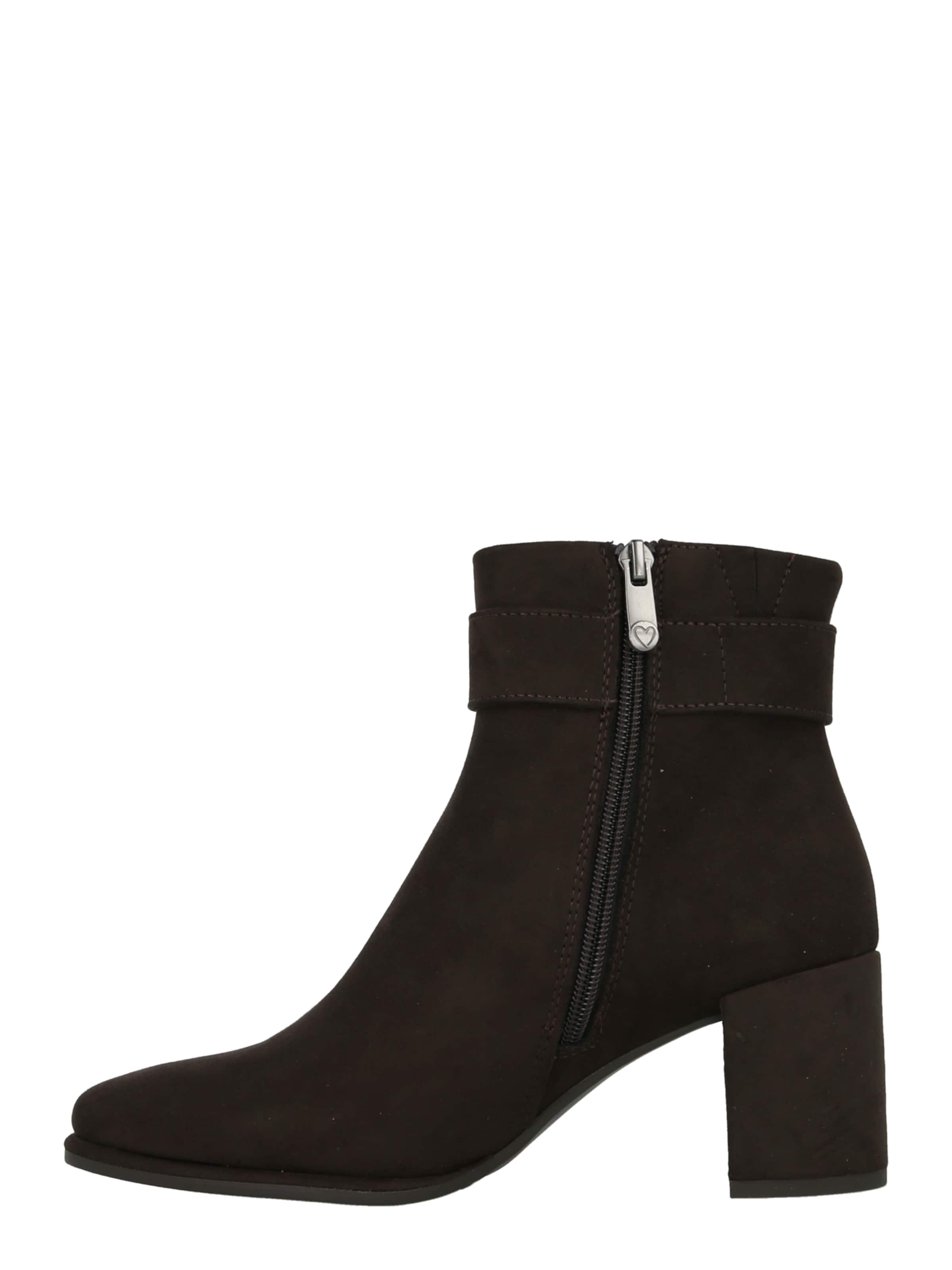 MARCO TOZZI Къси ботуши в кафяво