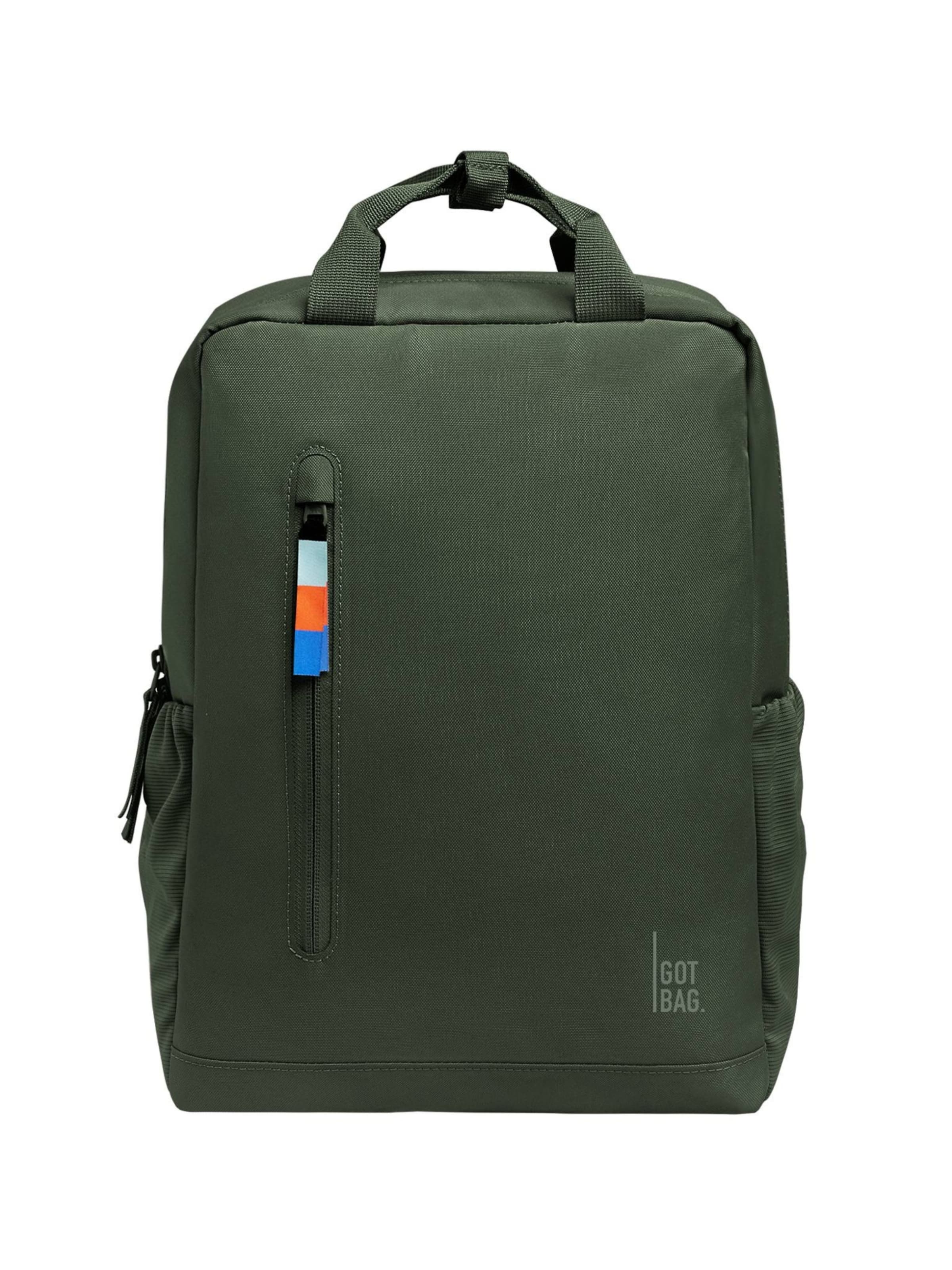 Zaino 'Daypack 2.0' di Got Bag in verde: frontale