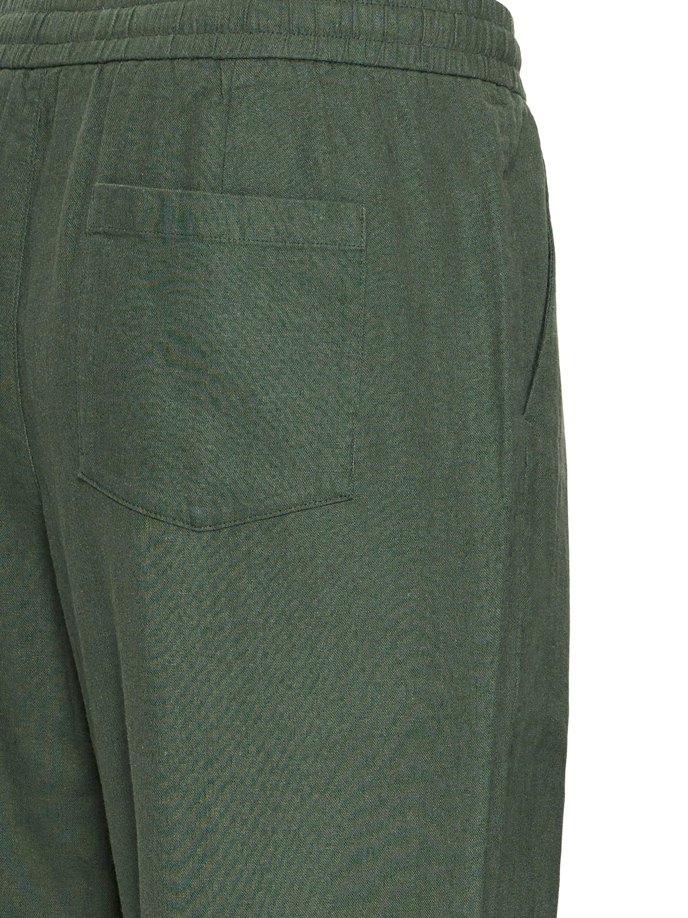 !Solid Wide leg Byxa 'SDALANN ALLAN' i grön