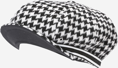 KANGOL Čepice ve velikosti 55-56 - černá / bílá, Produkt