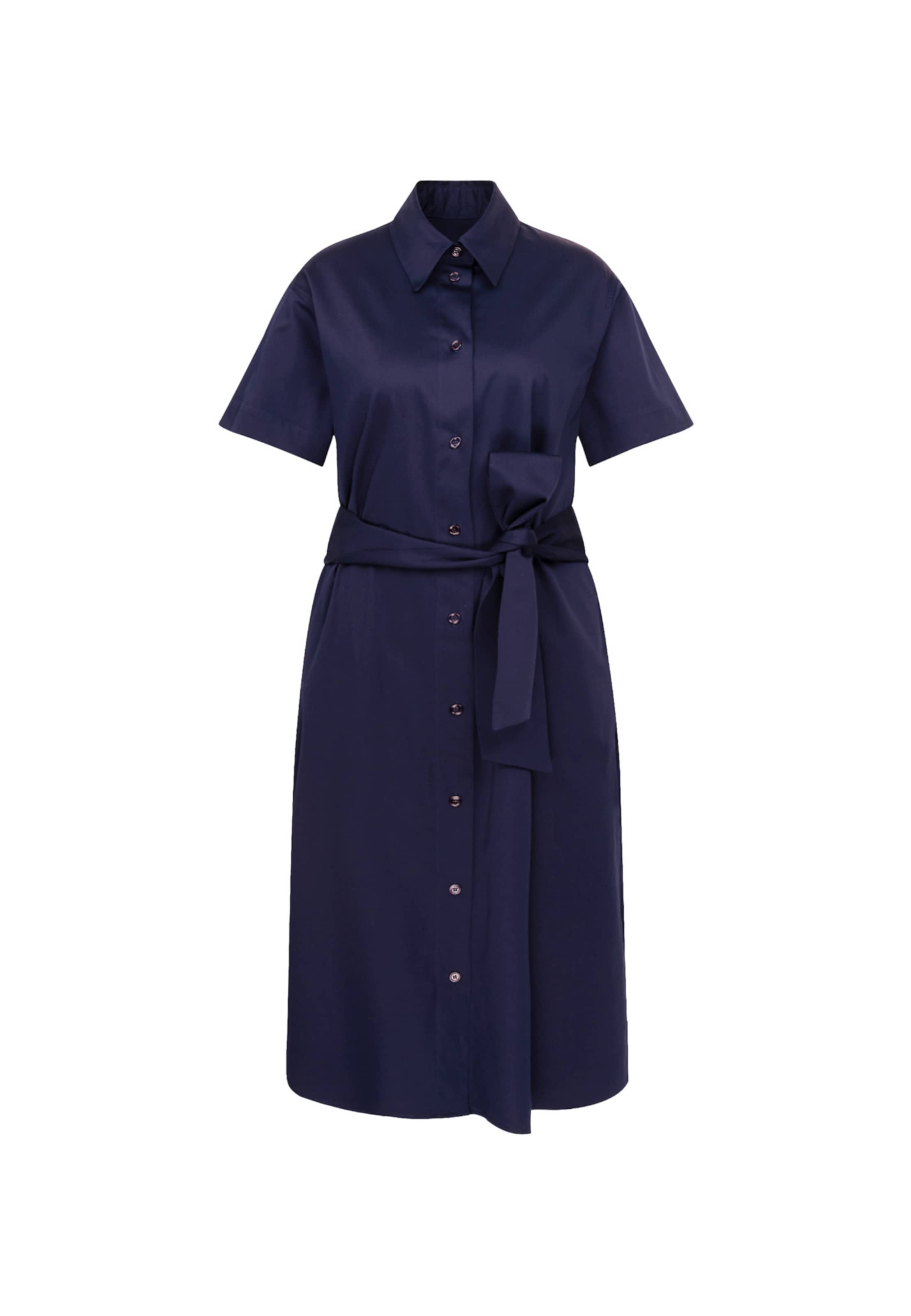 Robe 'Schwarze Rose' SEIDENSTICKER en bleu : devant