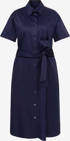 SEIDENSTICKER Kleid 'Schwarze Rose' in Blau: Vorderseite