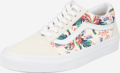 VANS Tenisky 'Old Skool' - béžová / nefritová / tmavě fialová / melounová / bílá, Produkt