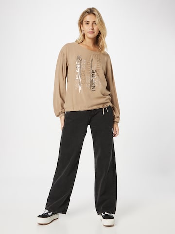 T-shirt Key Largo en marron