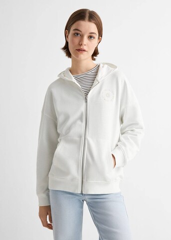 MANGO TEEN Sweatjacke 'Epic' in Weiß