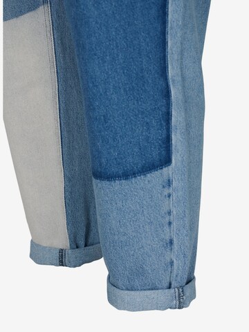 Zizzi Regular Jeans 'Mille' in Blauw