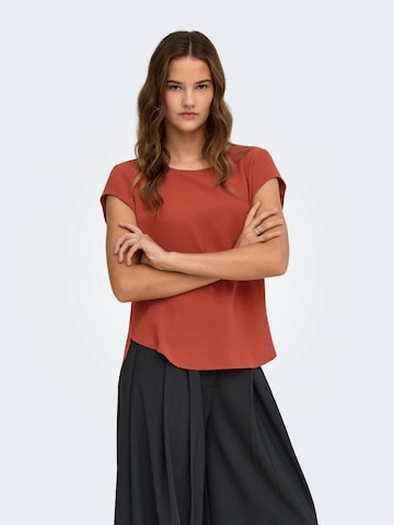 Camicia da donna 'ONLVIC' di ONLY in rosso: frontale
