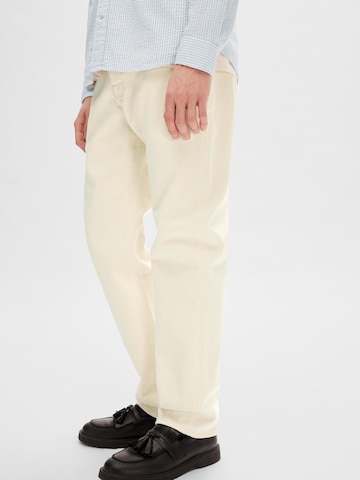 SELECTED HOMME - regular Pantalón chino 'Dave' en beige