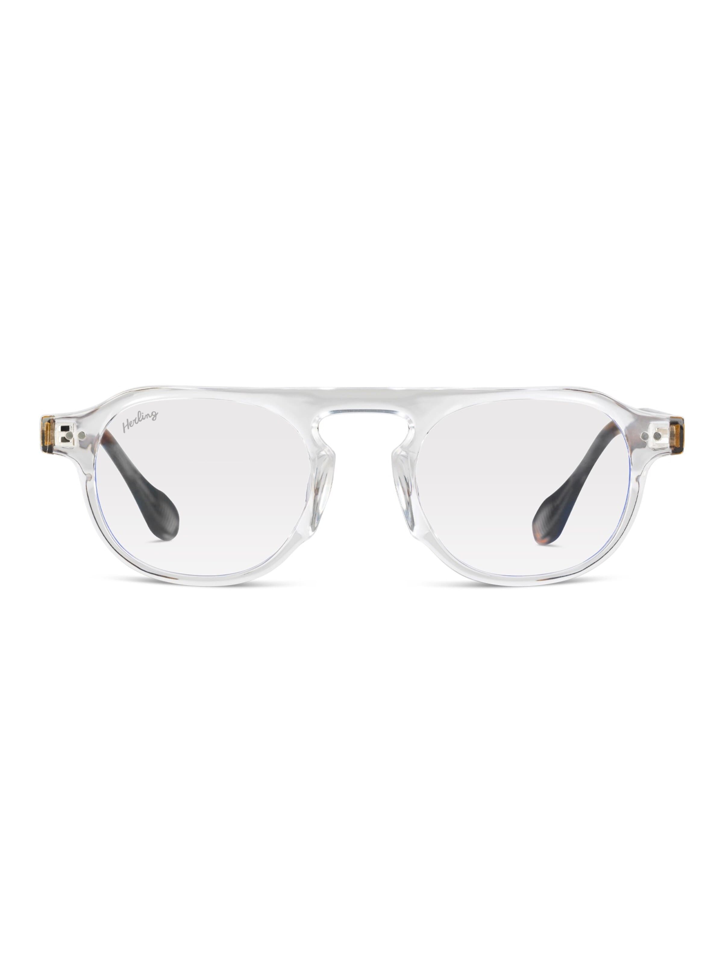 Herling Glasses 'Auden Blue Light' in Transparent