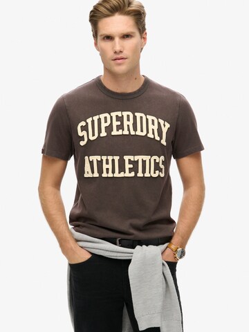 Superdry & Co Paita värissä ruskea: etupuoli