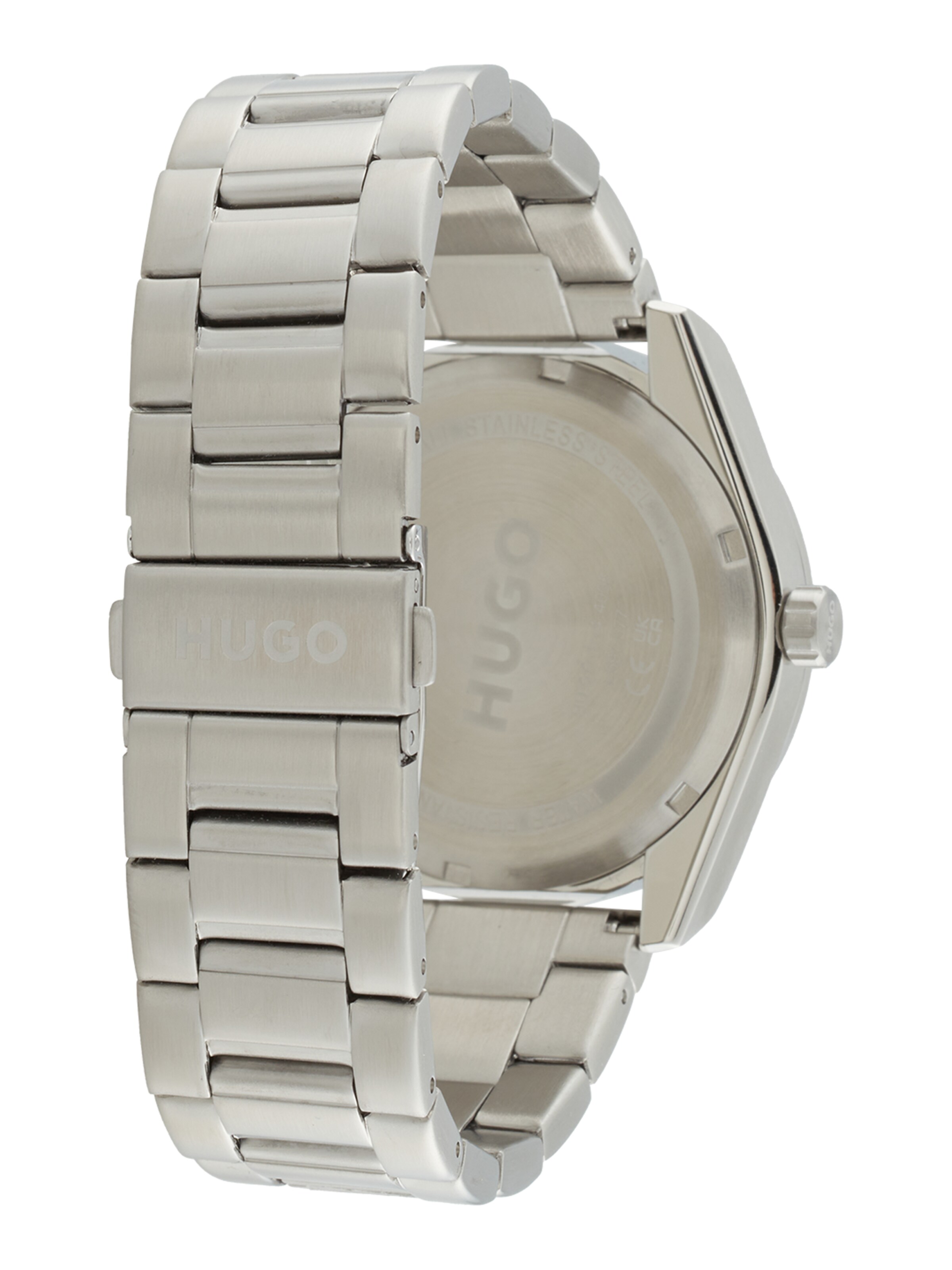 HUGO Uhr '#BRIGHT' in Silber