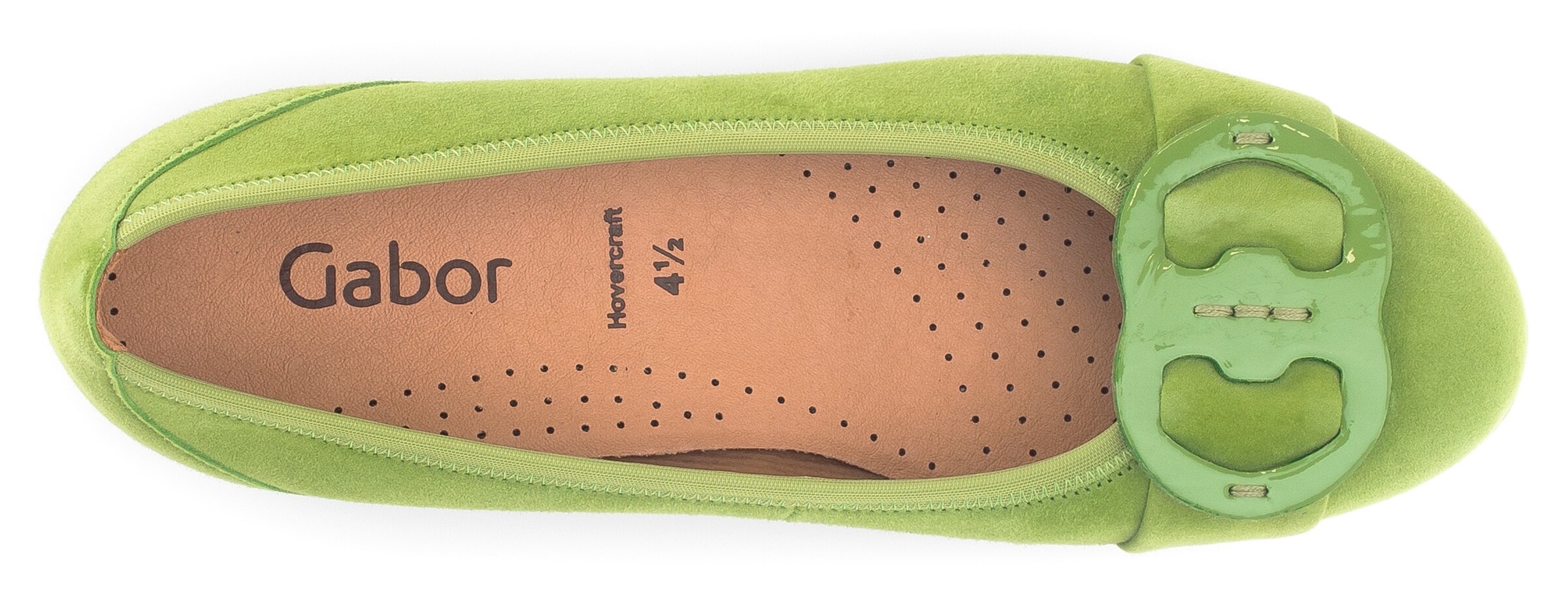 GABOR Ballet Flats in Green
