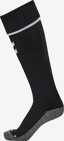 Chaussettes de sport Hummel en noir : devant