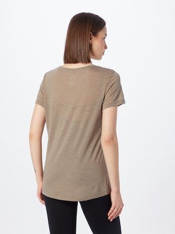 Maglia funzionale di super.natural in marrone