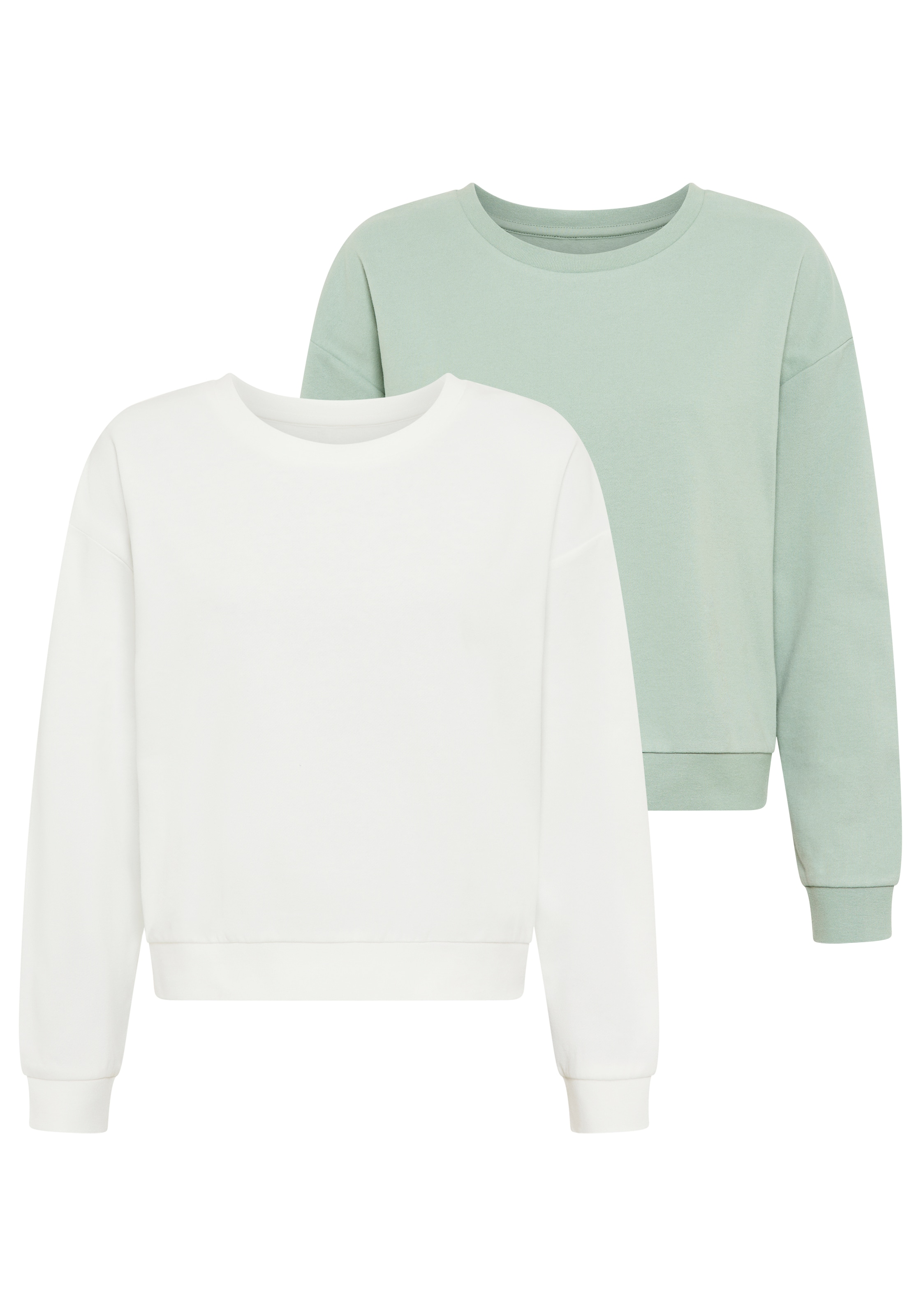 FLASHLIGHTS Sweatshirt in Grün: Vorderseite