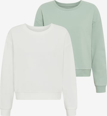 FLASHLIGHTS Sweatshirt in Grün: Vorderseite