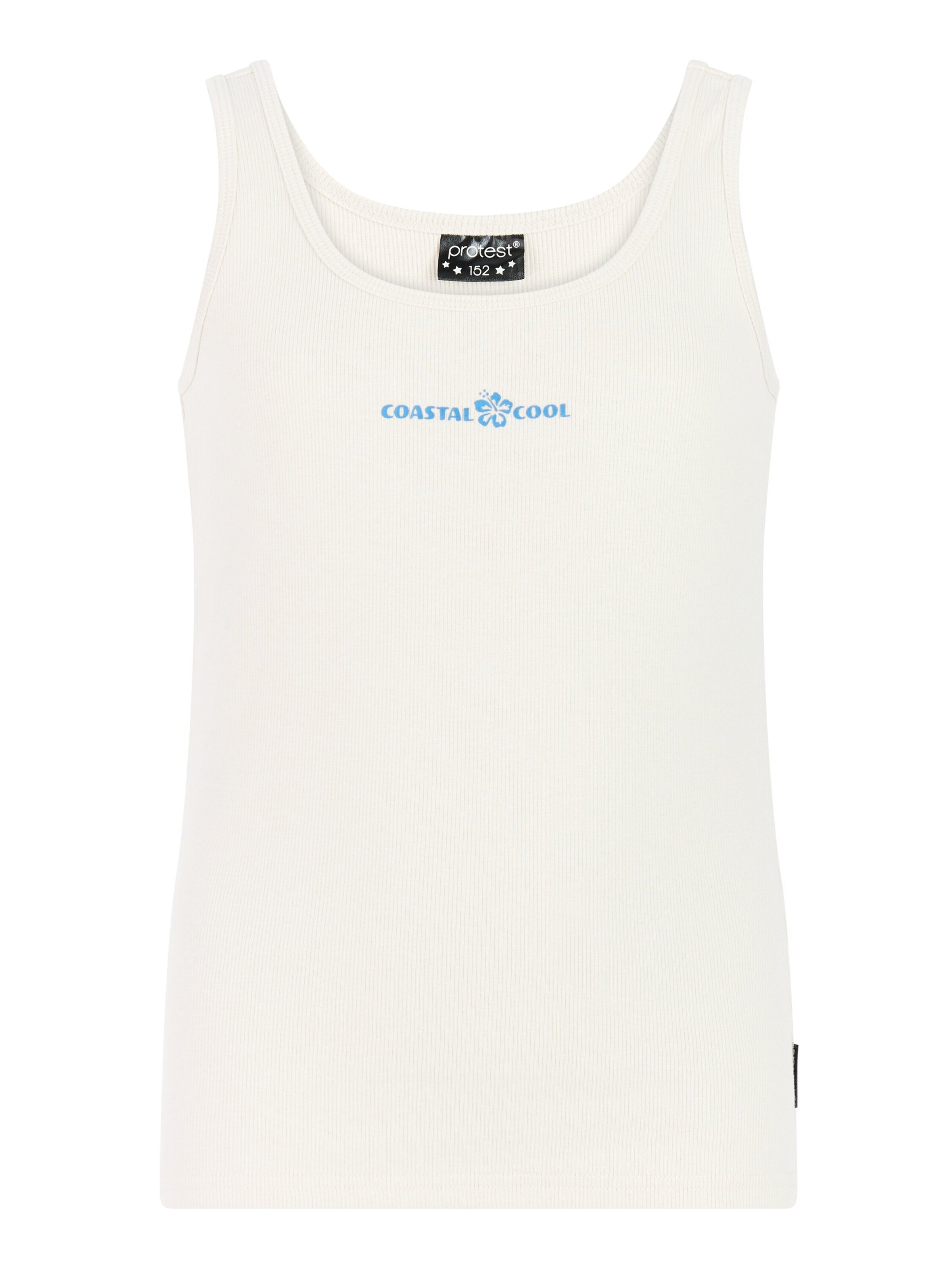 PROTEST Shirt 'PRTYica JR' in Weiß: Vorderseite