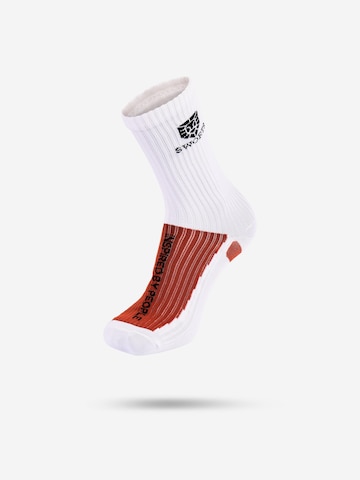 SWORTS Sportsocken 'PAW'‌‌‌‌‌‌‌‌‌ in Weiß