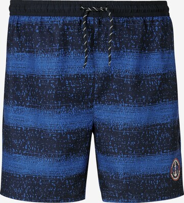 Shorts de bain ' Semion ' Jan Vanderstorm en bleu : devant