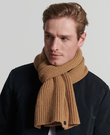 Superdry Scarf in Brown: front