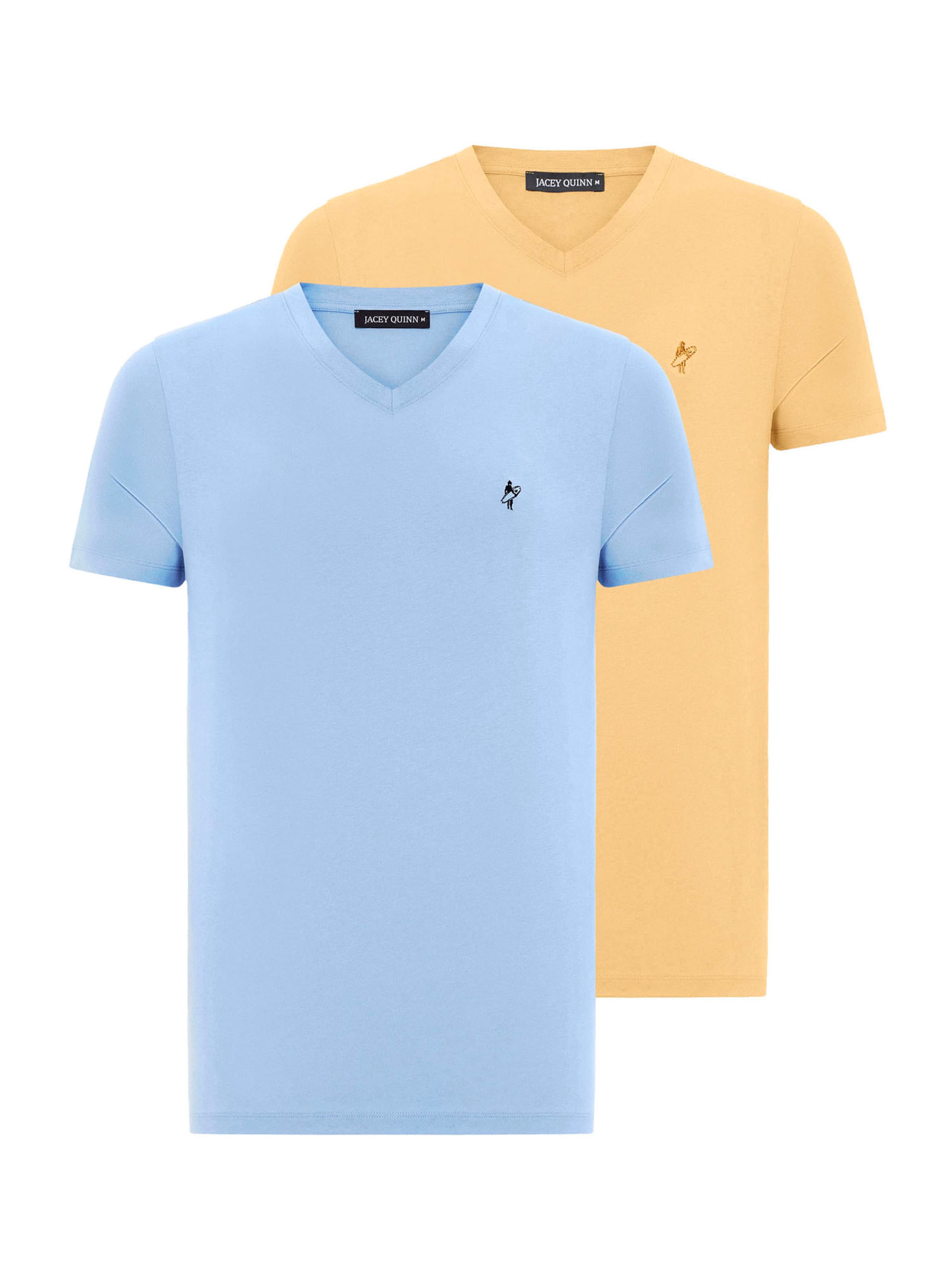 Jacey Quinn Μπλουζάκι σε μπλε: μπροστά