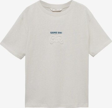 MANGO KIDS T-shirt 'GAMEON' i beige: framsida