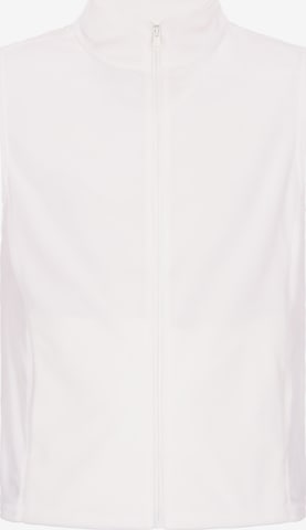 Gilet di Mo ATHLSR in bianco: frontale