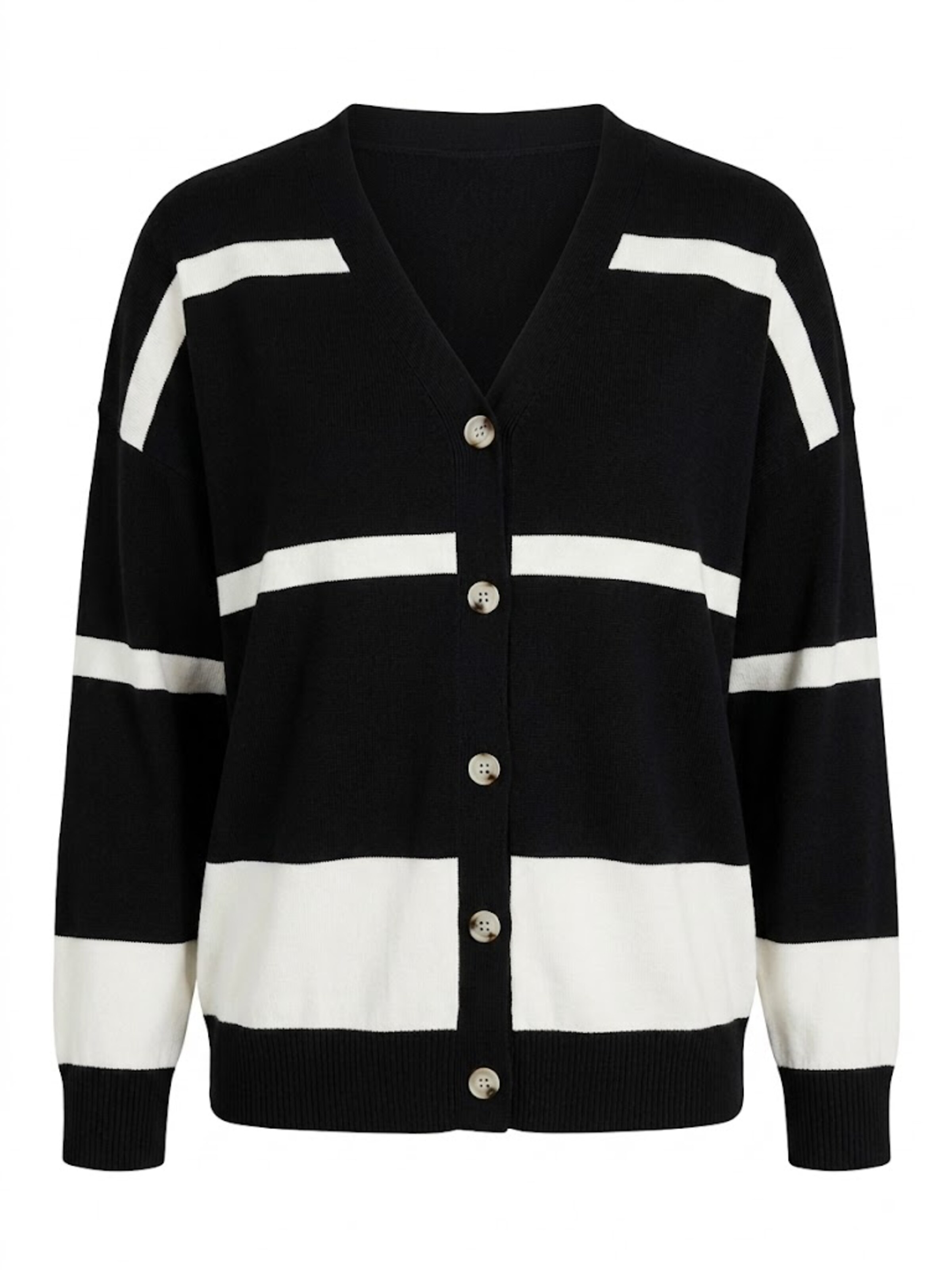 Cardigan bavarois ' ' Apricot en noir : devant