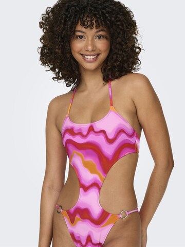 Maillot de bain ONLY en rose