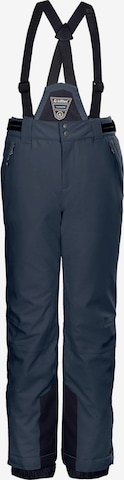 KILLTEC Regular Workout Pants in Blue: front