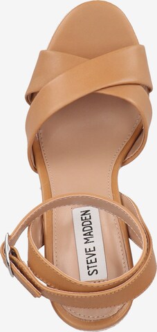 STEVE MADDEN Sandały z rzemykami w kolorze brązowy