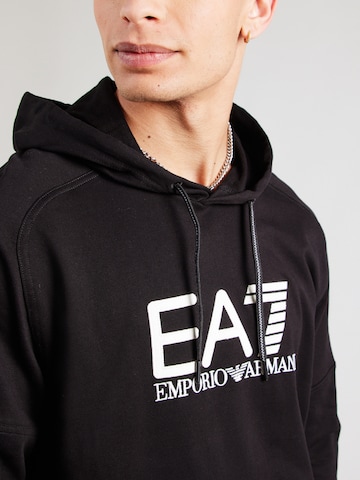 EA7 Emporio Armani Sweatshirt in Schwarz