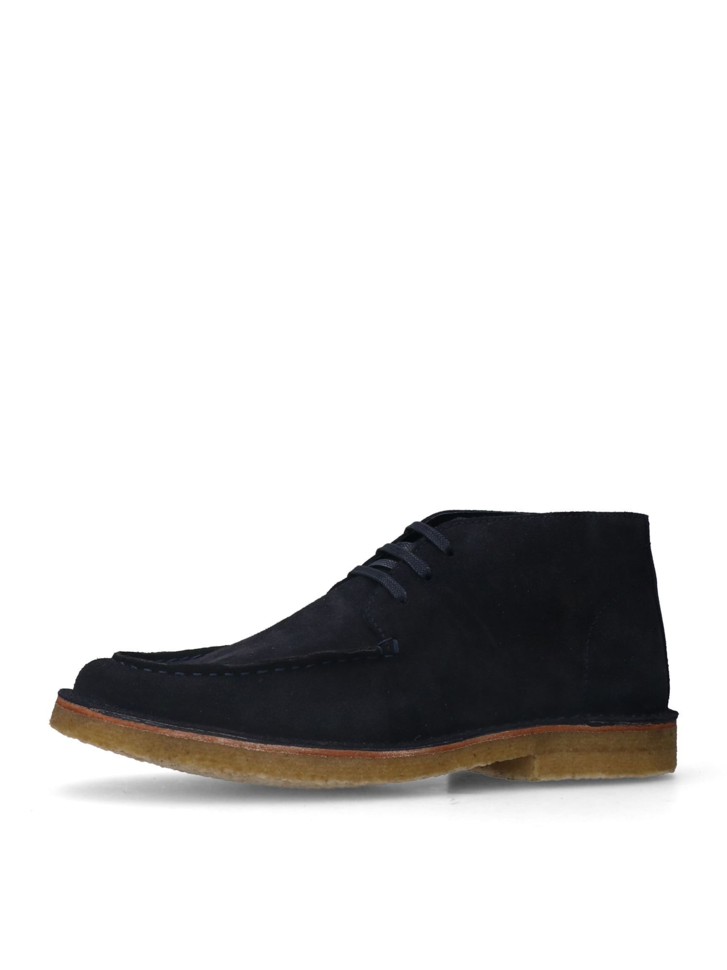 MANFIELD Chukka Boots in Blue: front