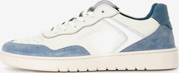 Sneaker bassa di CAFè NOIR in blu: frontale